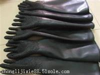 广东打沙机手套厂家 橡胶颗粒防护手套价格