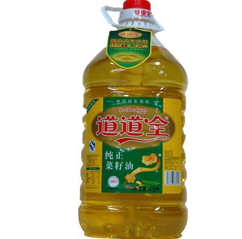 道道全纯正菜籽油4.5l